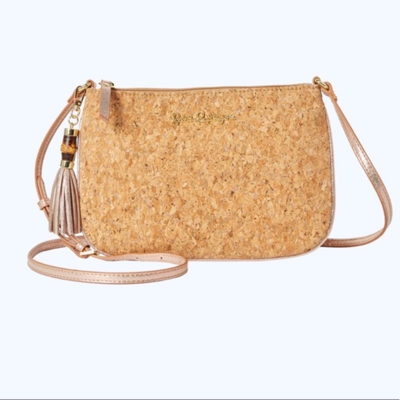 Lilly Pulitzer Handbags - NEW Lilly Pulitzer Crossbody Purse Rose Gold